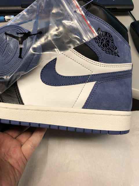 AJ1贪玩蓝月开箱图 AJ1麂皮蓝实物怎么样