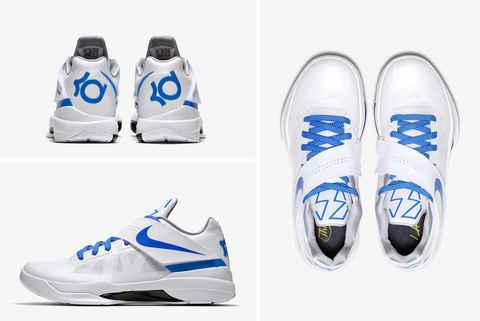 KD4“Thunderstruck”值得买吗 耐克KD4“雷霆万钧”细节赏析