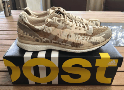 可想而知adizero adios Bo潮牌信息ost 3的透气性能还是相当不错的（UNDEFEATED x Adidas联名Adios 3开箱测评 阿迪达斯UNDEFEATED联名Adios 3细节欣赏）