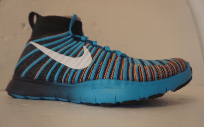 训练鞋高帮化潮牌信息也情理之中（耐克赤足Train Force实战测评 Nike Train Force Flyknit跑步怎么样）