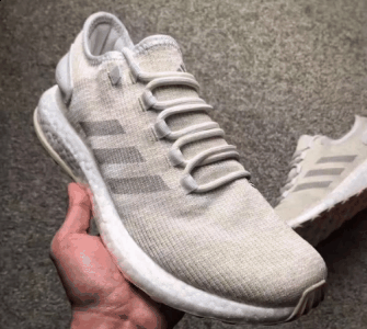  阿迪达斯PureBoost 2017怎么样潮牌汇潮牌网店 Primeknit 鞋面也采用了全新的鞋面纹理（阿迪达斯PureBoost 2017上脚测评 Adidas PureBoost 2017跑步怎么样）