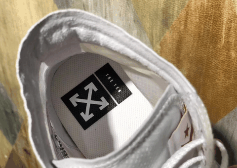 OFF-WHITE x Converse联名鞋怎么样 匡威OFF-WHITE联名款细节赏析