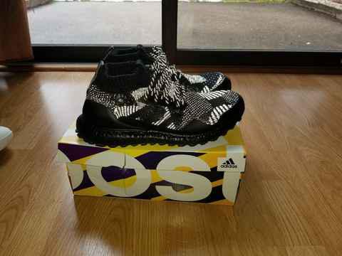 KITH联名阿迪达斯UB实物开箱 KITH x adidas UltraBoost Mid细节赏析