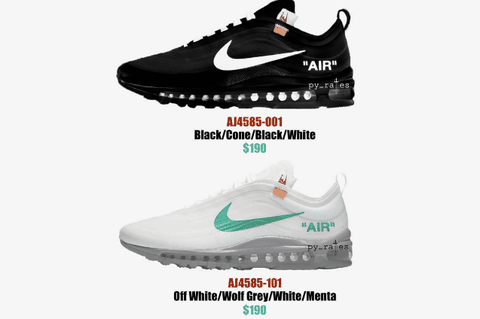 2018年OFF-WHITE x Nike联名系列有哪些 OFF-WHITE x Nike 2018联名系列一览