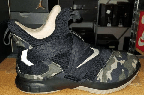 詹姆斯战士12首发迷彩什么时候卖 Nike LeBron Soldier 12 SFG“Camo”多少钱