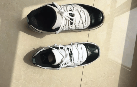 AJ11复活节变色龙开箱 AJ11“Iridescent”上脚好看吗