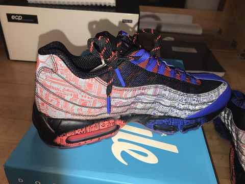 Air Max 95 Premium慈善配色实物开箱 Nike Air Max 95 Premium DB细节鉴赏