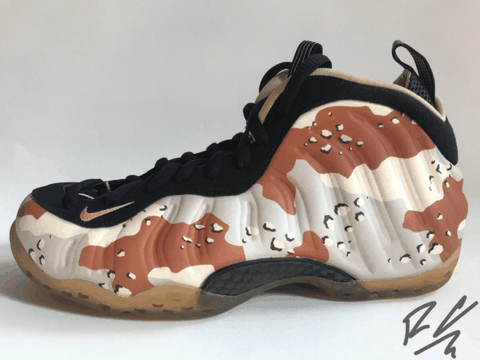 耐克沙漠迷彩喷泡细节欣赏 Air Foamposite One“Veteran's Day”深度赏析