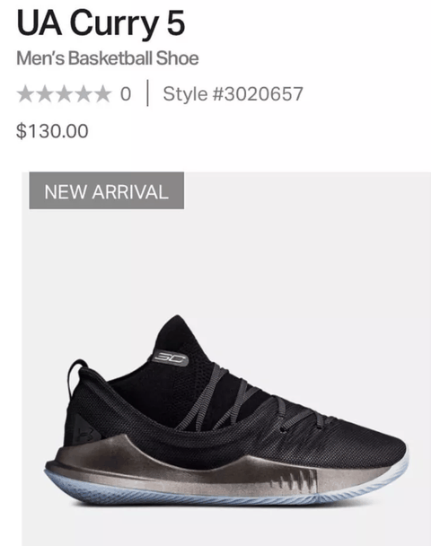 库里5代Pi Day主题配色在哪买 Under Armour Curry 5多少钱