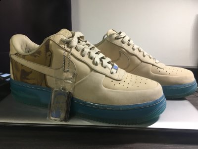 耐克AF1科比个人版本细节鉴赏 Air Force 1 Supreme Kobe实物欣赏