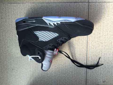AJ5黑银开箱鉴赏 Air Jordan 5黑银实物赏析