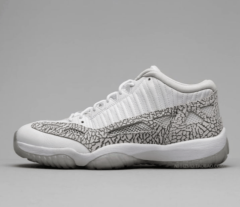 AJ11低帮IE纯白天鹅绒多少钱 Air Jordan 11 Low IE天鹅绒发售信息