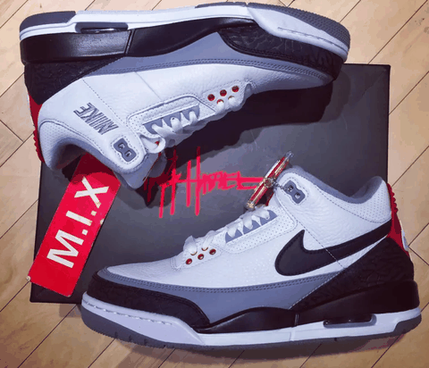 AJ3 Tinker开箱图 Air Jordan 3 tinker实物欣赏