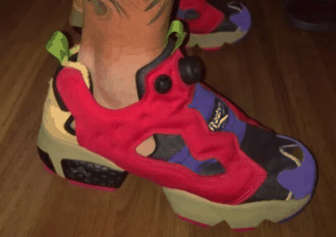 锐步The pump黑人月开箱测评 Reebok the pump黑人月实物细节赏析