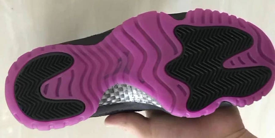 AJ11黑紫配色有哪些尺码 Air Jordan 11 Low“Think 1”多少钱