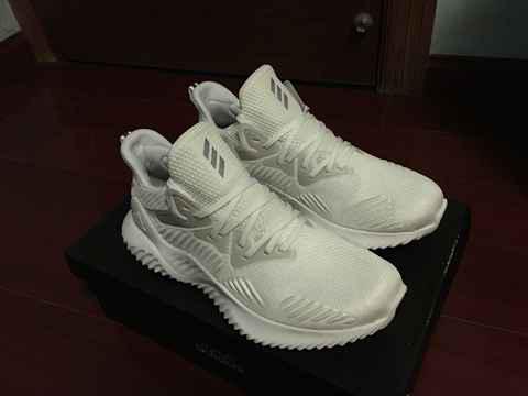阿迪达斯alphabounce beyond开箱图 adidas alphabounce二代细节赏析 