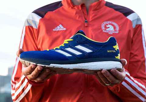 阿迪达斯adizero Boston 7上脚欣赏 adidas adizero Boston 7实物图