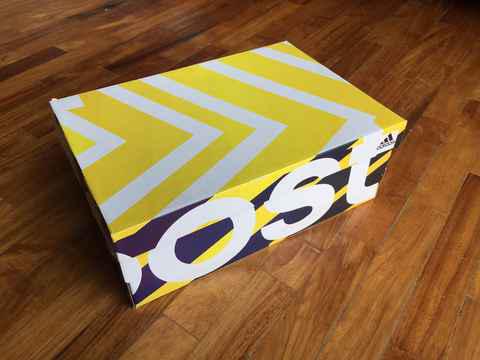 阿迪达斯PureBoost 2017纯白开箱 adidas PureBoost 2017实物鉴赏