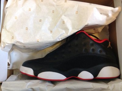  AJ13的人气可以潮牌品牌说还是很不错的（AJ13低帮版本开箱测评 Air Jordan 13 Low细节鉴赏）