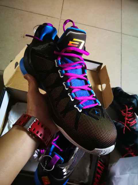 保罗8代小丑实物开箱 Jordan CP3.VIII小丑细节鉴赏