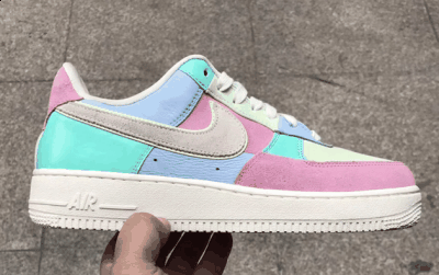 感兴趣的鞋迷潮牌一起看看吧（空军一号复活节彩蛋开箱测评 Nike AF1复活节彩蛋细节赏析）