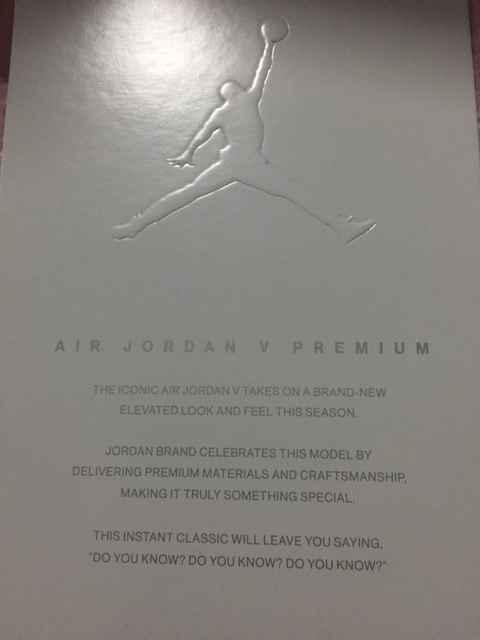 AJ5黑武士开箱图 Air Jordan 5黑武士细节赏析