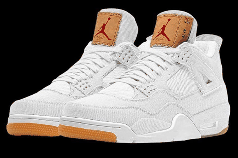 Levi’s x AJ4黑白色好看吗 李维斯AJ4黑白大童款多少钱