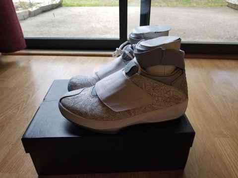AJ20镭射实物开箱 Air Jordan 20镭射细节鉴赏