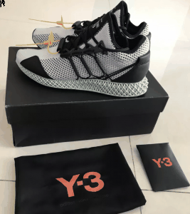 阿迪达斯Y-3 4D运动鞋开箱图 Y-3 RUNNER 4D上脚欣赏