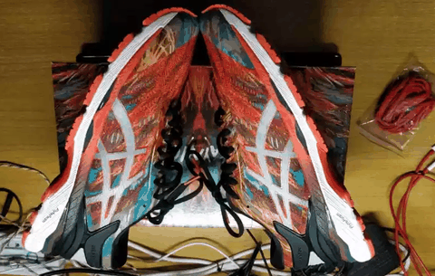 亚瑟士K24鸟巢开箱测评 Asics kayano24鸟巢版细节赏析