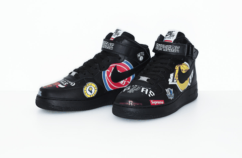 Supreme联名AF1系列NBA主题好看吗 Supreme x NBA x Nike Air Force 1 Mid多少钱