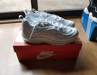 Air max 98纯白开箱图潮牌汇潮牌网 耐克Air max 98赏析测评（Air max 98纯白开箱图 耐克Air max 98赏析测评）