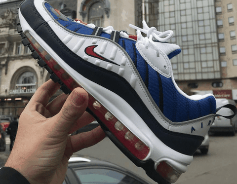 Air max 98纯白开箱图 耐克Air max 98赏析测评