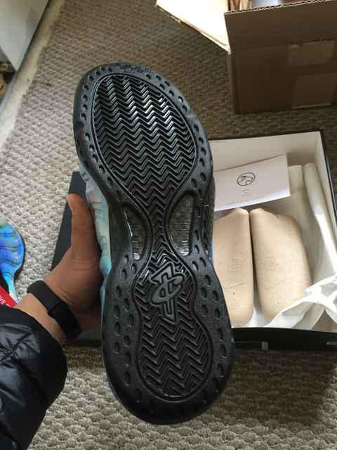 银河喷泡2.0开箱测评 Air Foamposite Galaxy2.0实物赏析