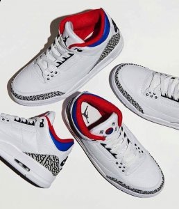 这次Jordan brand又是为潮牌AJ3推出了韩国别注版本（Air Jordan 3韩国版本国内发售吗 AJ3韩国主题版本好看吗）