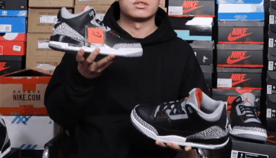 相信小伙伴们也是潮牌汇潮牌网为这双鞋拼尽了脑汁啊（AJ3黑水泥新版和老版哪个好 黑水泥新老版本区别对比）