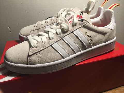 三叶草Campus系列中国新年配色实物开箱 Campus Adidas originals CNY细节欣赏