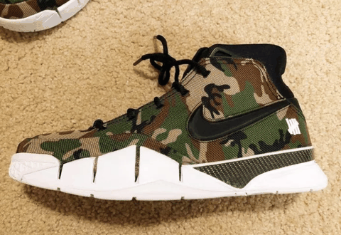 KOBE 1 x Undefeated联名Camo开箱图 科比1Undefeated联名款实物欣赏