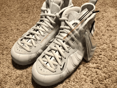 耐克全明星喷泡实物欣赏 Nike Foamposite Pro All Star细节赏析