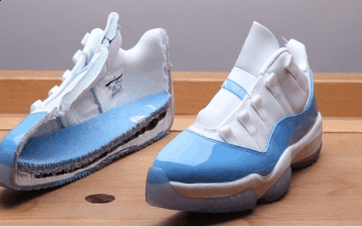 包裹感略逊潮牌品牌与高帮版本（AJ11拆解图 AJ11配置拆解测评）