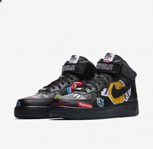 多彩的 Logo 设潮牌资讯计也十分亮眼（Supreme x NBA x Nike AF1多少钱 耐克Supreme联名NBA空军一号在哪买）