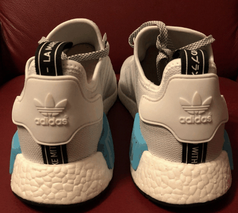 阿迪达斯NMD R1小白鞋开箱测评 adidas NMD R1纯白实物欣赏