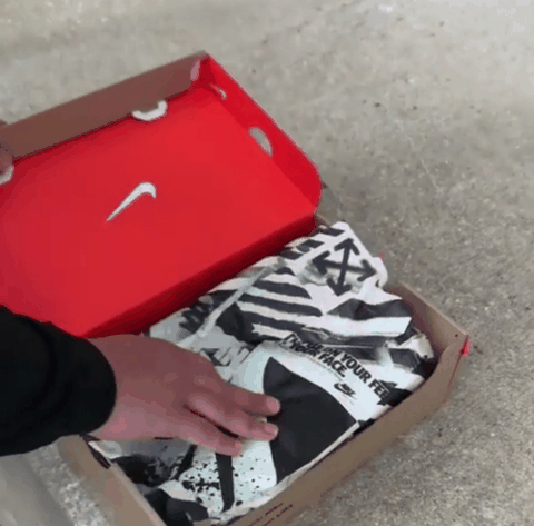 Virgil Abloh联名耐克Vapormax开箱图 Off White X Nike Vapormax实物欣赏