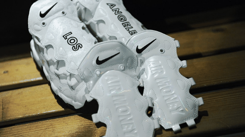 因为其出潮牌商城色的造型（耐克货币系列洛杉矶主题好看吗 Nike Air More Money洛杉矶配色多少钱）