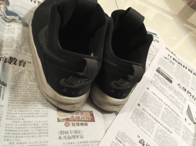 气垫就在下面 是一块小小潮牌商城的Air sole 这鞋子脚感真的非常好（耐克air shibusa有气垫吗 Nike Air Shibusa穿着舒服吗）
