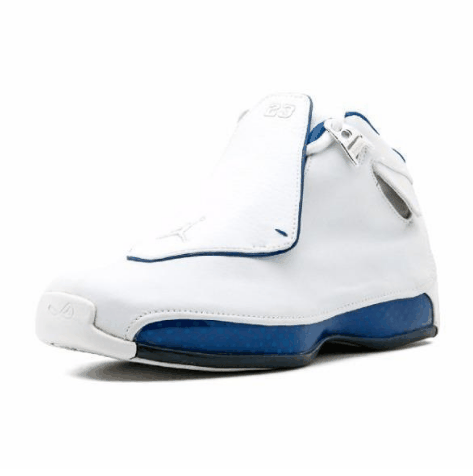 AJ18复刻白蓝配色值得入手吗 Air Jordan 18 retro开箱欣赏