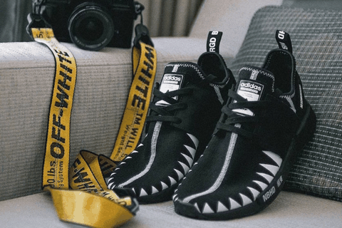 NBHD联名NMD R1暗黑系列上脚图 Neighborhood x adidas NMD R1多少钱