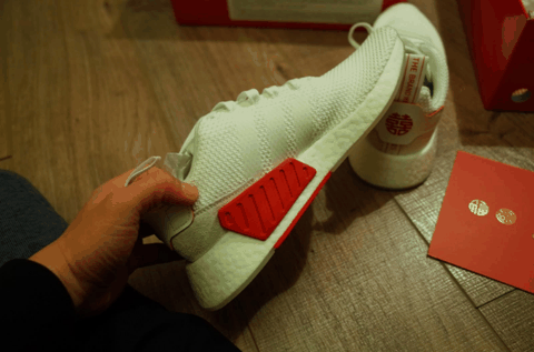 阿迪达斯NMD R2中国年版本实物开箱 adidas NMD R2 CNY深度赏析