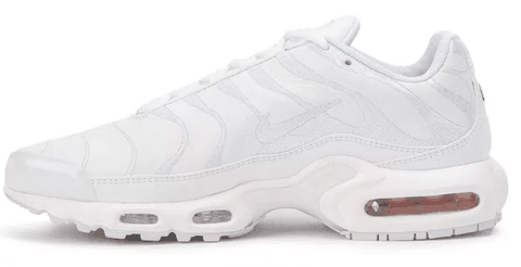 打造如袜子般潮牌资讯的贴合支撑体验（Air Max Plus纯白配色在哪买 耐克Air Max Plus 「Triple White」多少钱）