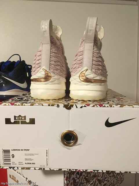 KITH X LBJ15开箱赏析 KITH联名款LBJ15实物细节赏析